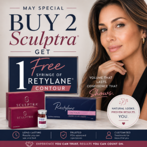 buy 2 vials of sculptra get 1 free syringe of filler